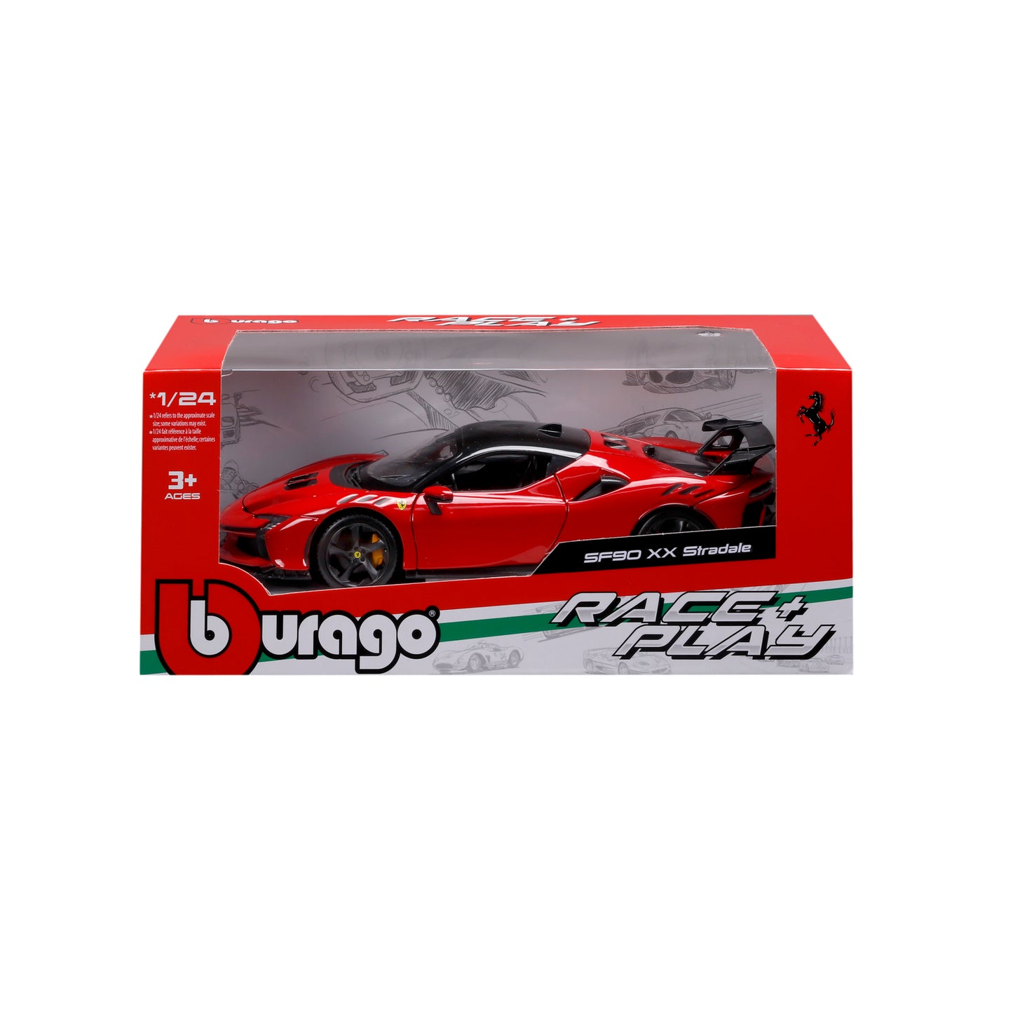 Ferrari SF90 XX Stradale - 1:24 Diecast Model