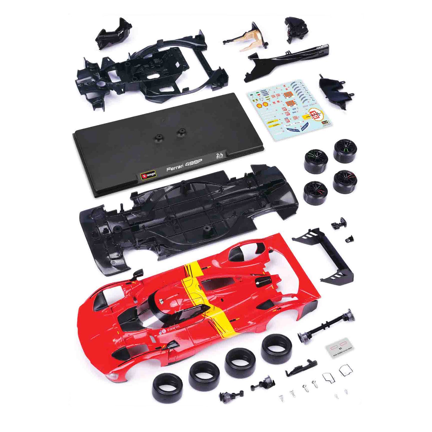 Modellbausatz Ferrari 499P #51 24h Le Mans Champion 2023 - Massstab 1:24