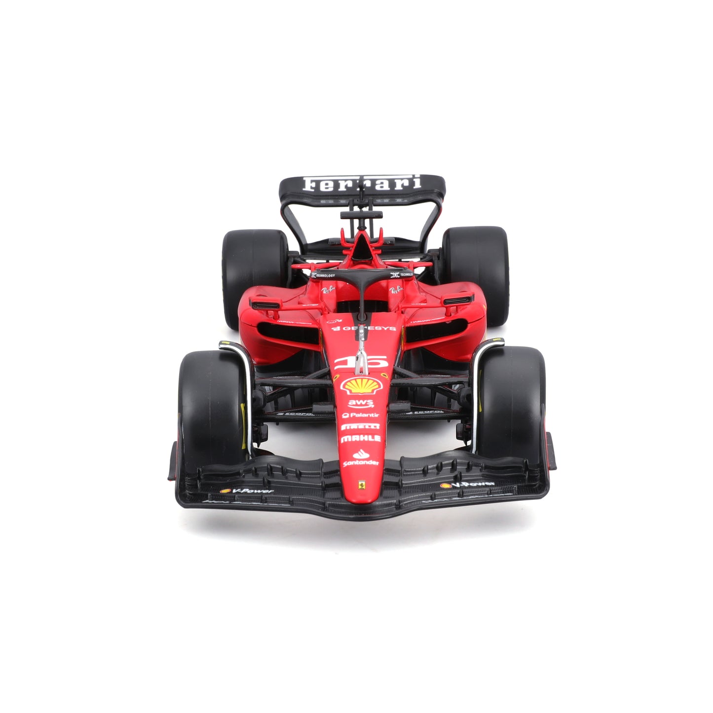 Ferrari SF-23 Charles Leclerc #16 - 1:24 Diecast Modell mit Fahrer
