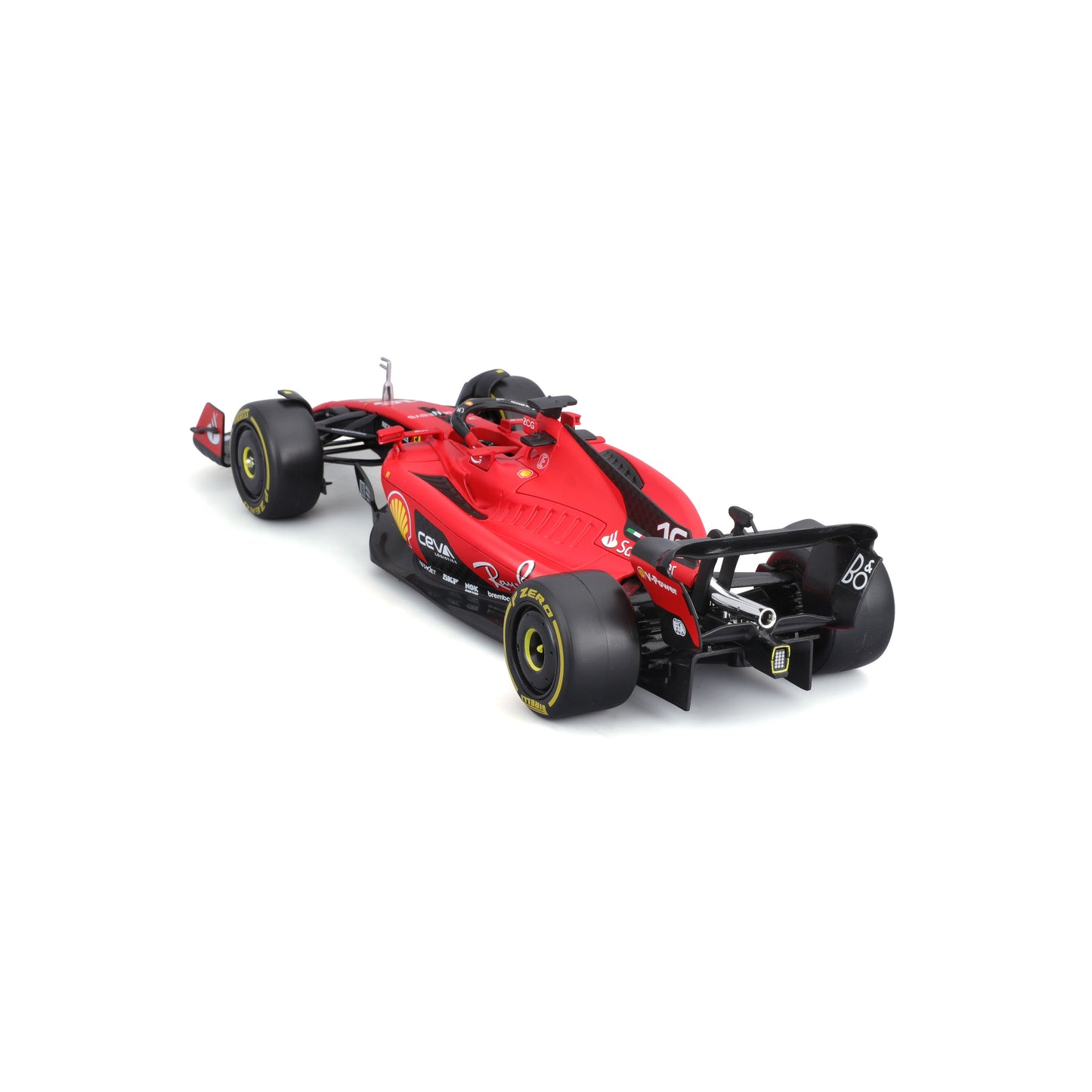 Ferrari SF-23 Charles Leclerc #16 - 1:24 Diecast Modell mit Fahrer
