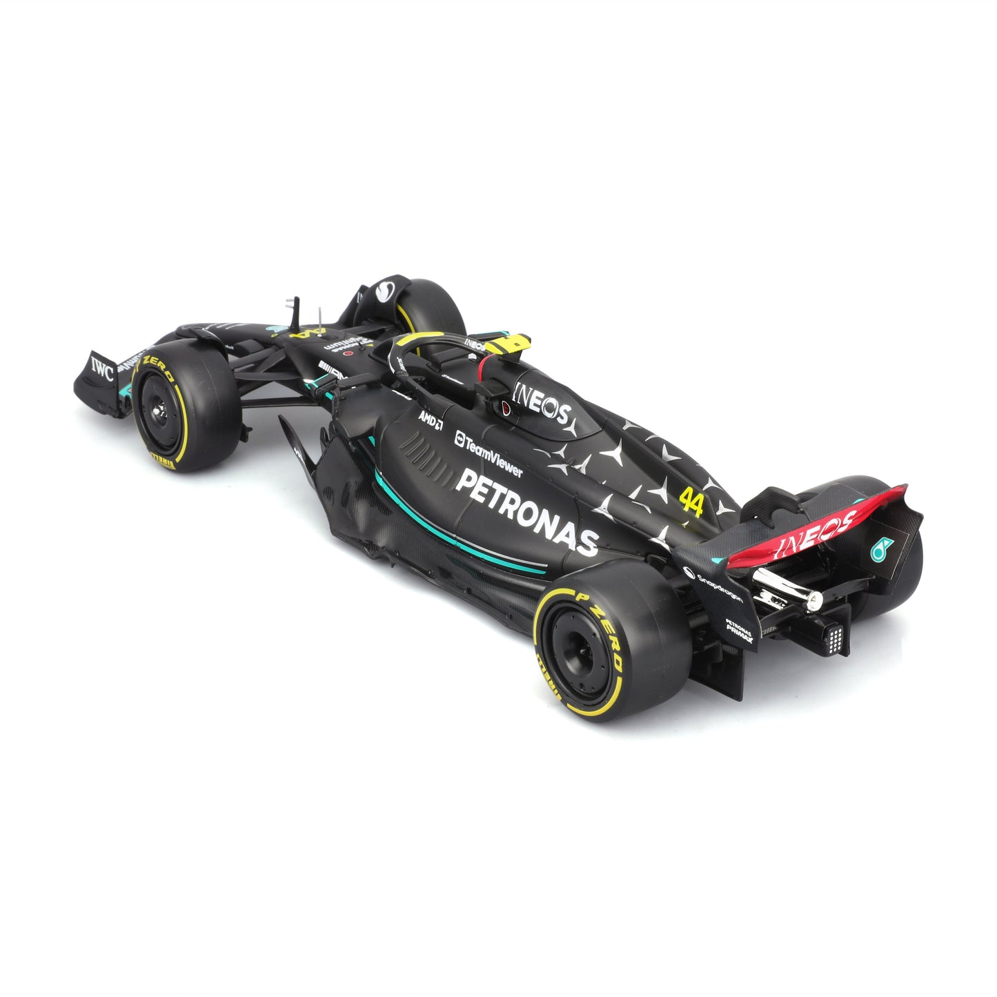 Mercedes W14 E Performance #44 Lewis Hamilton F1 2023 - Diecast Model 1:24 with Driver