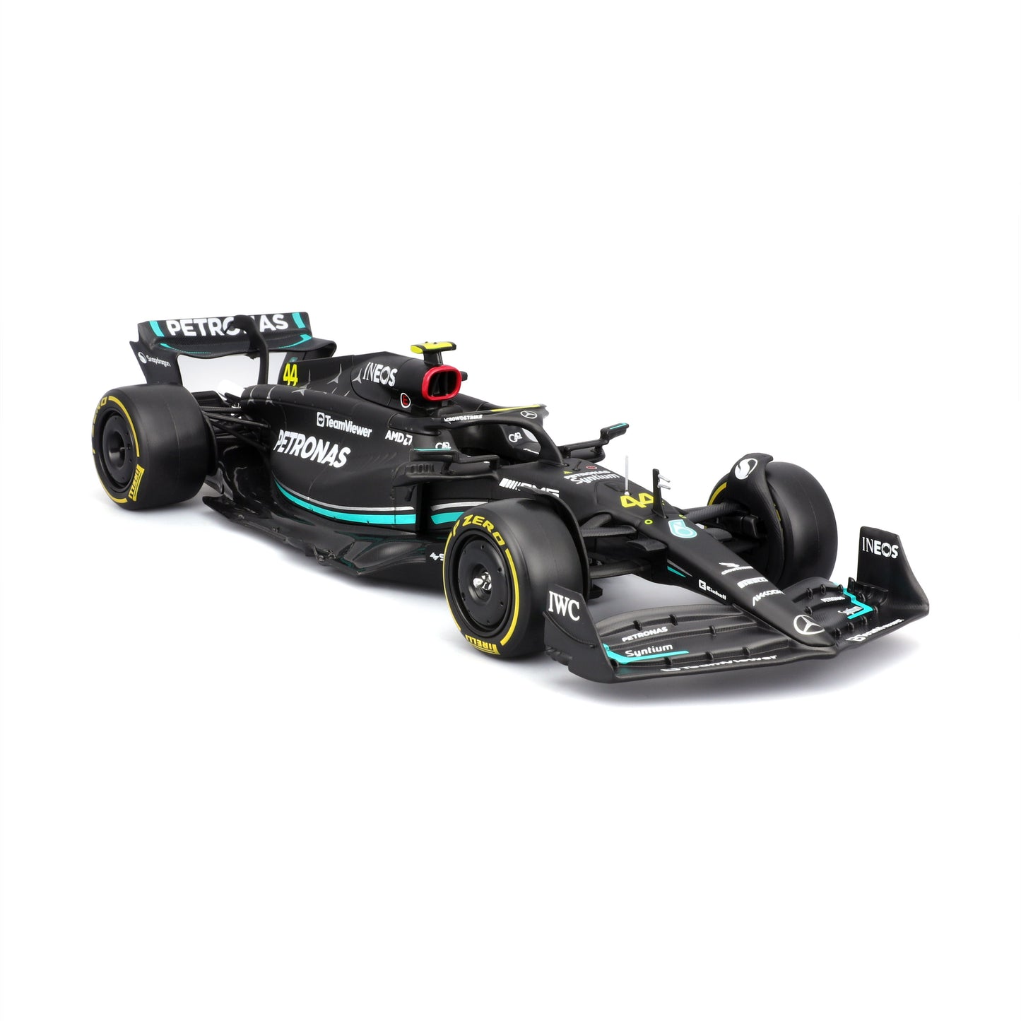 Mercedes W14 E Performance #44 Lewis Hamilton F1 2023 - Diecast Model 1:24 with Driver