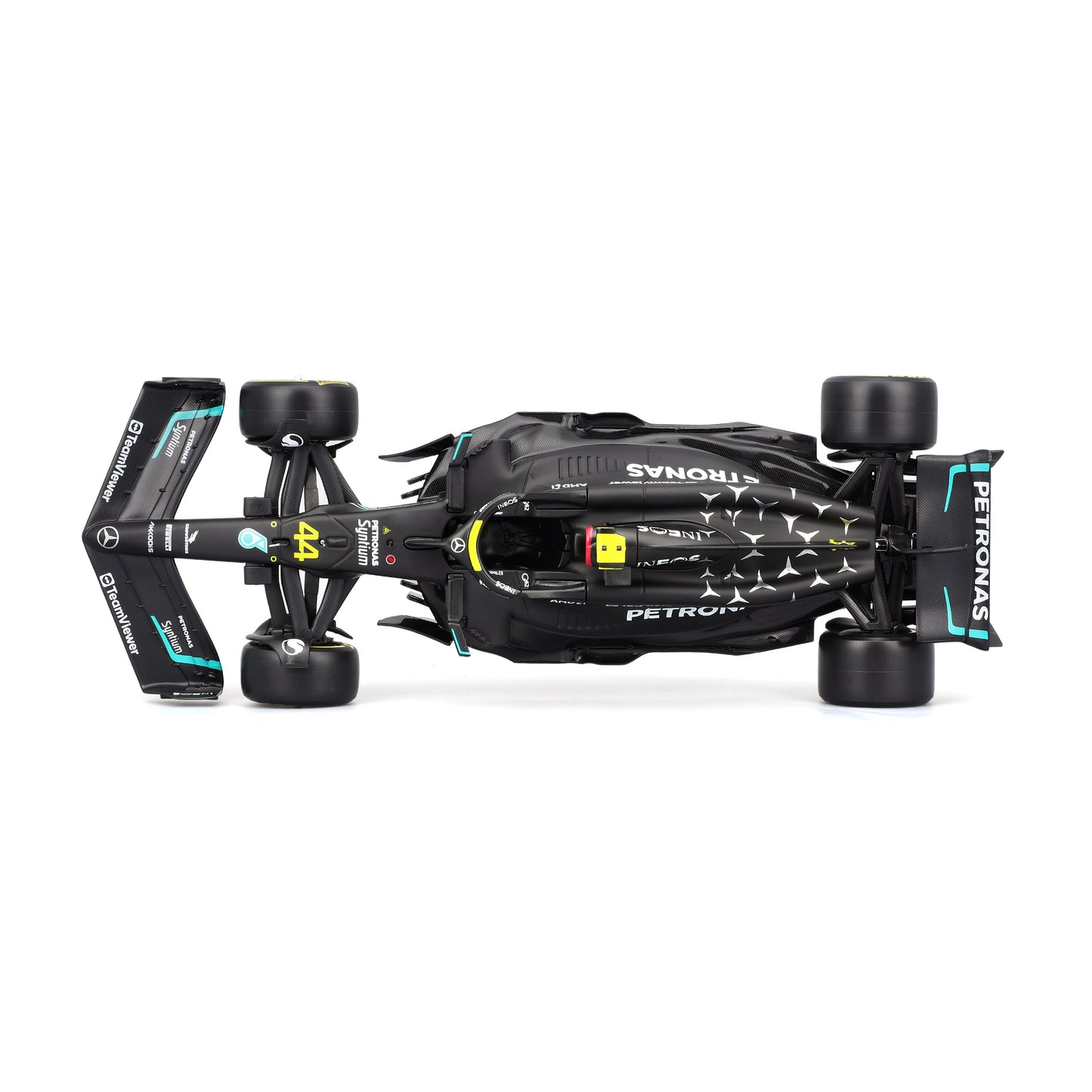 Mercedes W14 E Performance #44 Lewis Hamilton F1 2023 - Diecast Model 1:24 with Driver