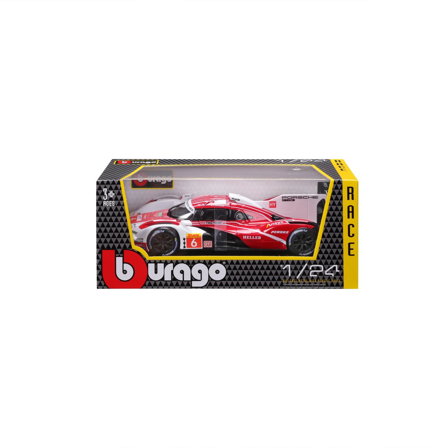 Porsche Penske 963 #6 - 1:24 Scale Diecast Model