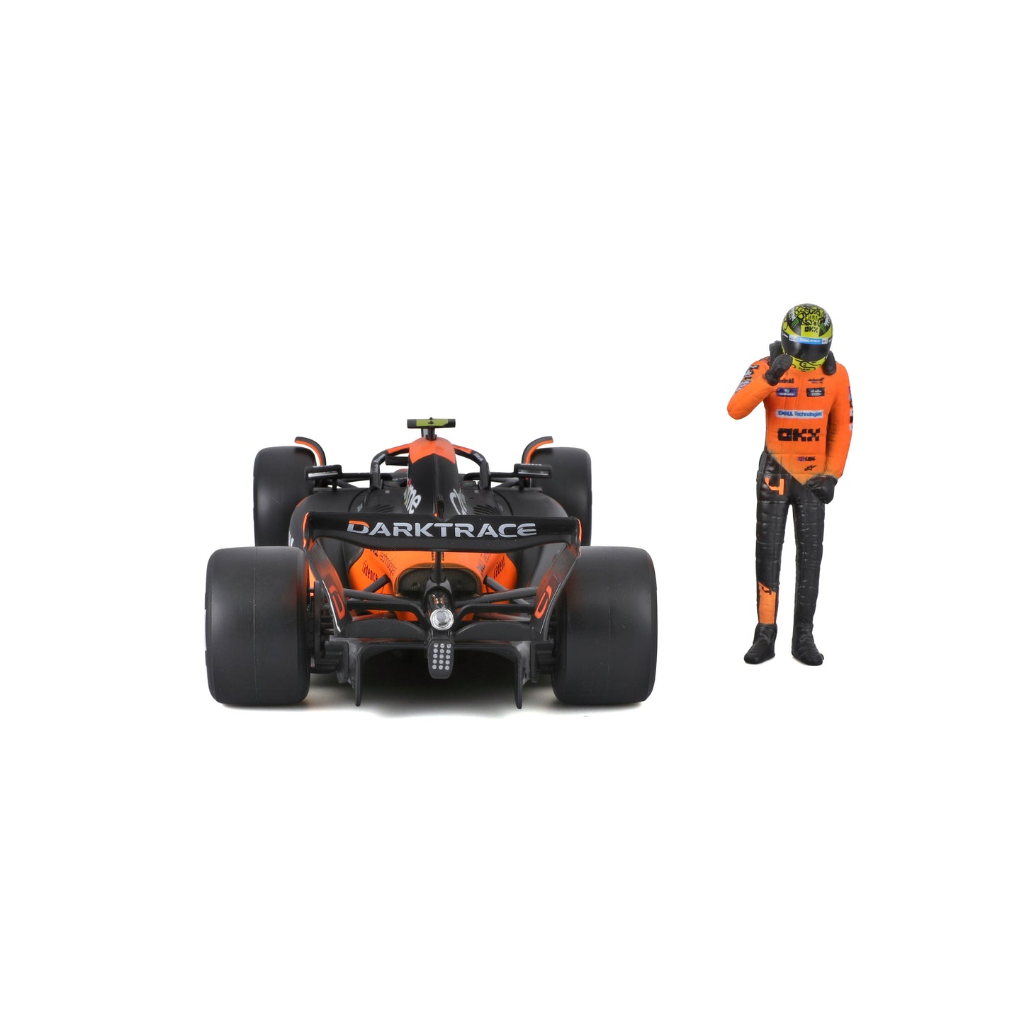 McLaren MCL38 Lando Norris #4 F1 2024 - 1:24 Scale Diecast Model with Driver