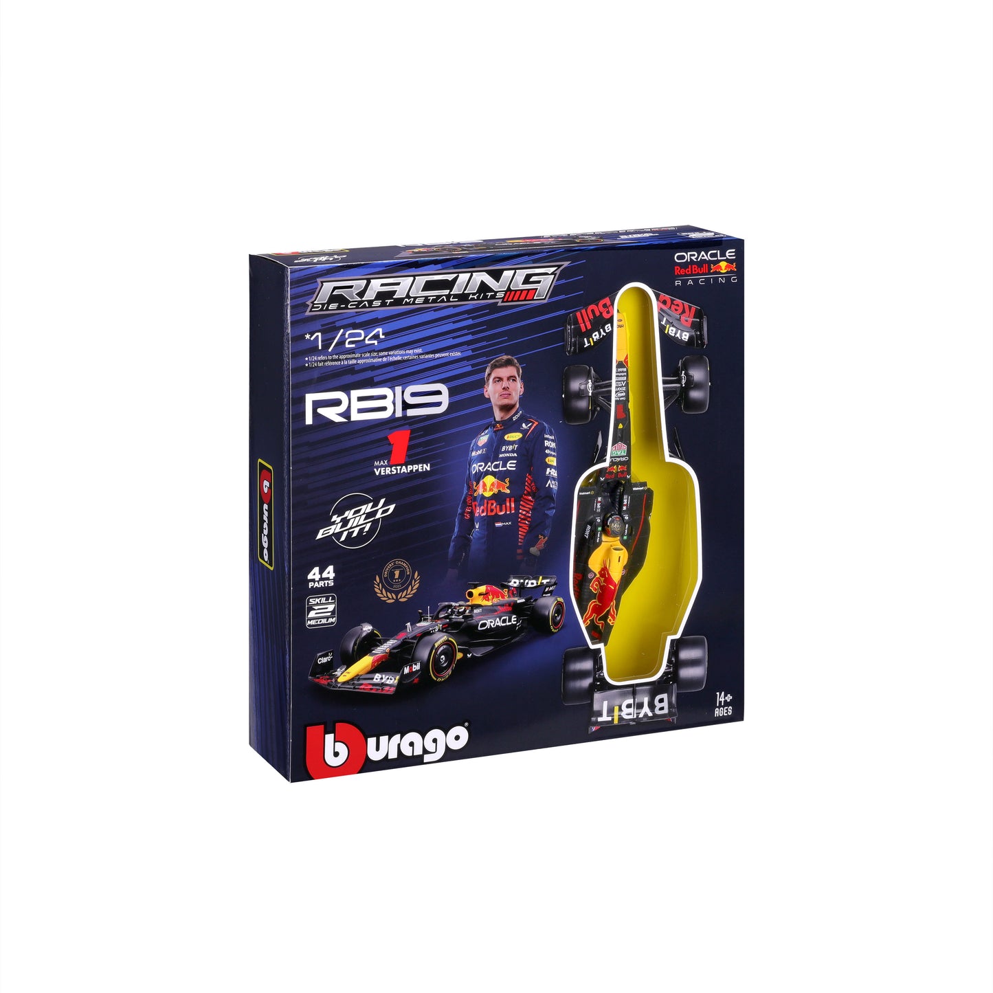 Modelbausatz Red Bull RB19 2023 #1 Max Verstappen - Massstab 1:24