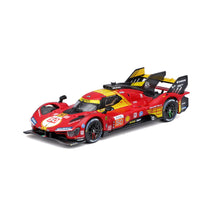 Ferrari 499P #50 24h Le Mans Champion 2024 - 1:43 Diecast Model with Display Case