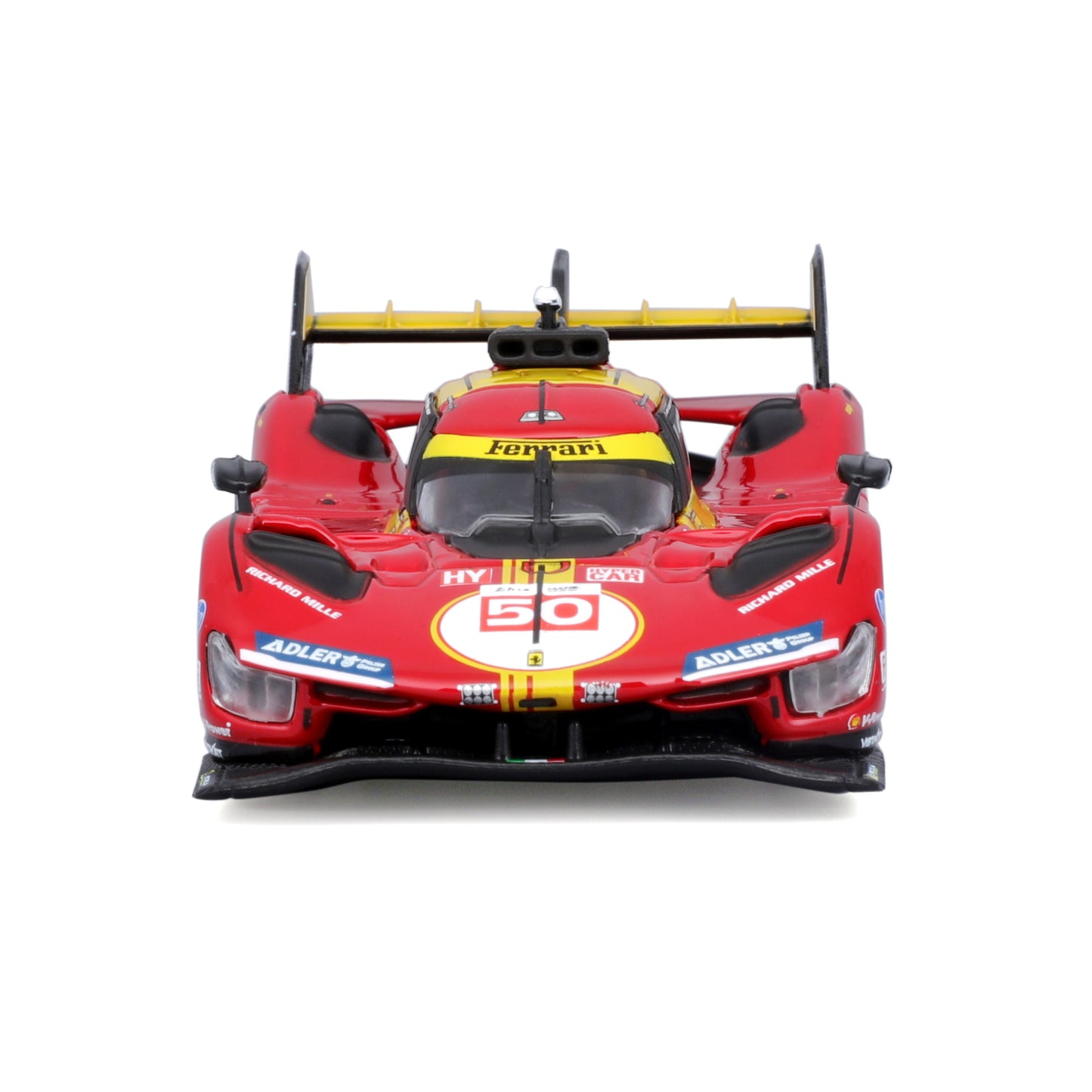 Ferrari 499P #50 24h Le Mans Champion 2024 - 1:43 Diecast Model with Display Case
