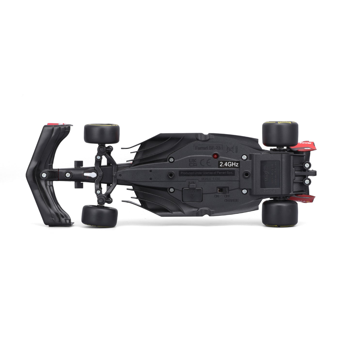 V'ehicule Radiocommand'e Ferrari F1 SF-23 - Mod`ele 'Echelle 1:24